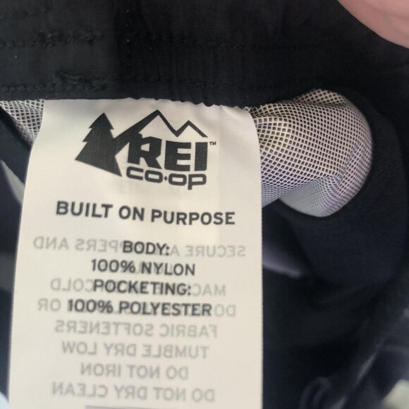 REI Co-op Rainier Full Zip Rain Pants Mens 3XL Black Waterproof Outdoor Hiking - Picture 10 of 16